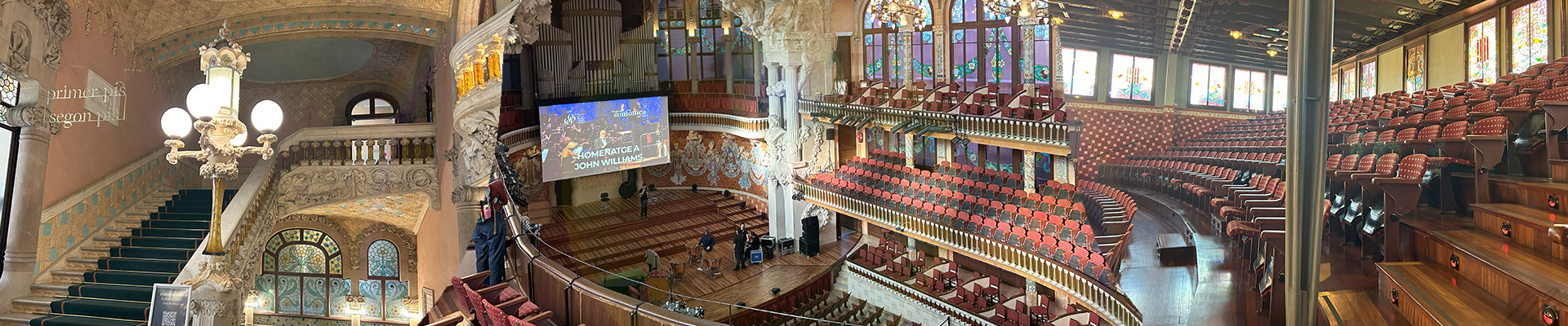 Palau de la musica in Barcelona