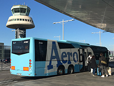 Barcelona airport shuttle bus