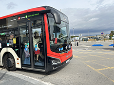 bus line 46 in Barcelona