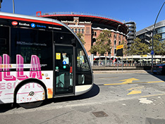 Barcelona h12 bus line route map