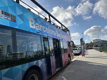 tourist buses Barcelona