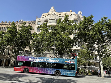 Barcelona turistic bus