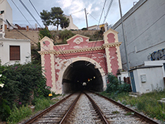 Barceloa train R3 line