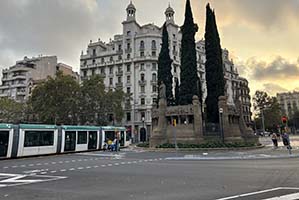 tram verdaguer Barcelona stop