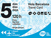 Barcelona metro 120 hours pass