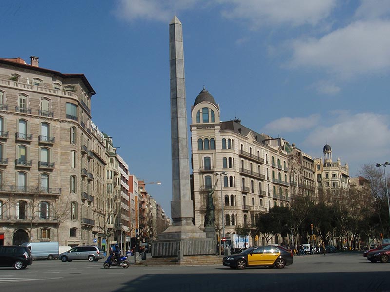 Barcelona obelisco Diagonal