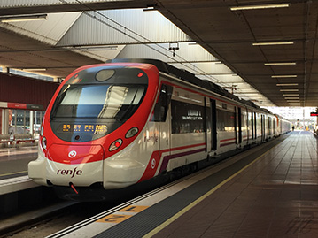 Tren aeropuerto de Barcelona