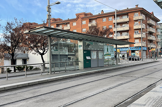 Barcelona tram Can Clota