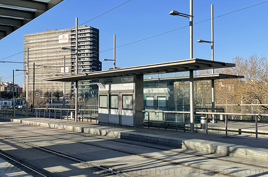 Barcelona tram Ernest Lluch