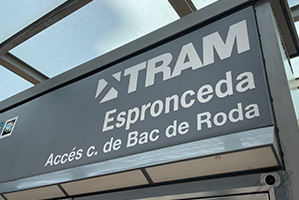 Barcelona tram Espronceda