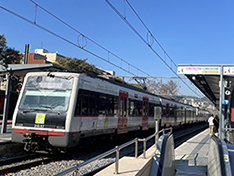 Barcelona tren ferrocarriles S3