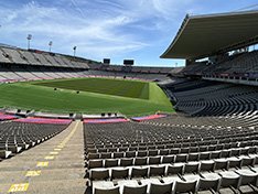 Barcelona estadio de Montjuic