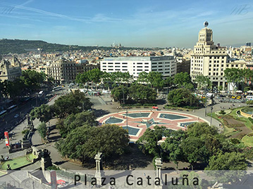 plaza de cataluna barcelona