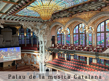 Palau de la musica de Barcelona
