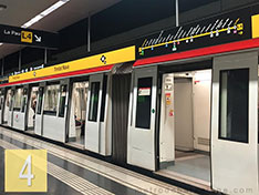 linea L4 metro Barcelona