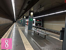 linea L8 metro Barcelona
