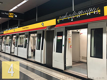 linea 4 del metro de Barcelona