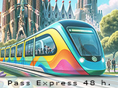 billete express metro Barcelona