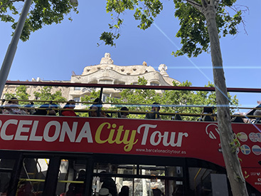 Visite de Barcelone en bus