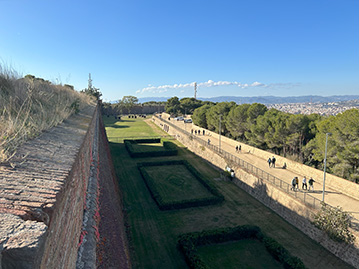 jardins du chateau de Montjuic