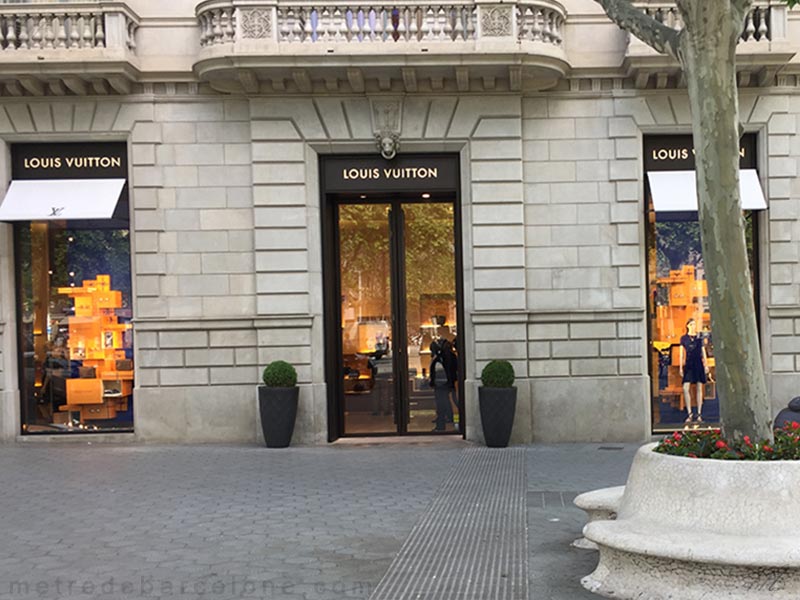 Louis Vuitton Barcelona Paseo de Gracia store, Spain