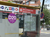 Barcelone ligne D20 Bus Port Vell Barcelone