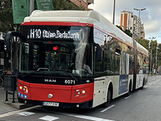 ligne de bus h10 de Barcelone