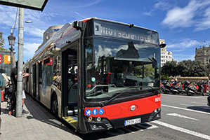 Plaça Espanya Montjuic en bus