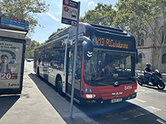 ligne de bus v13 de Barcelone