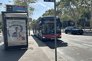 Plaça Catalunya Tibidabo en bus