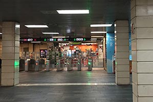 metro Catalunya Barcelone