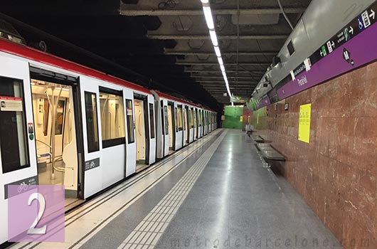 Barcelone métro Paral-lel