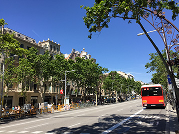 Passeig De Gracia  Streets & Transportation