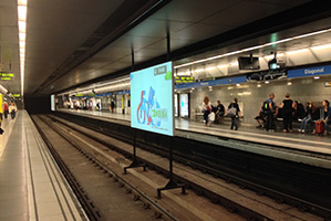metro Diagonal Barcelone