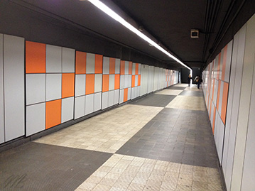 Barcelone metro Plaça de Sants